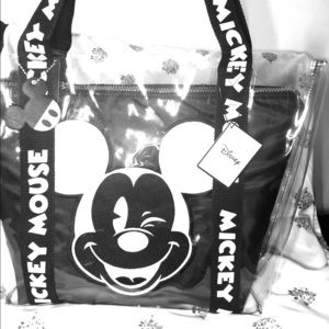Disney Mickey Mouse Tote with Removable Pouch!